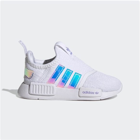 SOLD✨ADIDAS NMD 360 Toddler Walker Shoes (Size 5) GX3320 White Pink Purple NWB - Picture 1 of 11